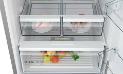 KGN55VIE0N Serie | 4 Alttan Donduruculu Buzdolabı 186 x 70 cm Kolay temizlenebilir Inox