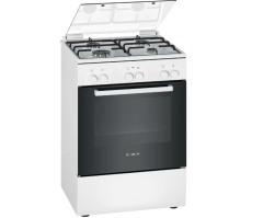 HXA663D20T Serie | 2 Gazlı/Elektrikli Solo Fırın Beyaz