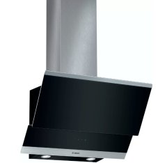DWK065G60T Serie | 4 Duvar Tipi Davlumbaz 60 cm Siyah Cam Yüzey