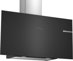 DWF95AJ60T Serie | 4 Duvar Tipi Davlumbaz 90 cm Siyah Cam Yüzey